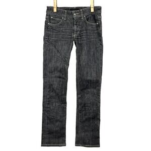 Acne Studios Action Jeans Women 28x27* Black Dark Wash Denim Low Rise Streetwear